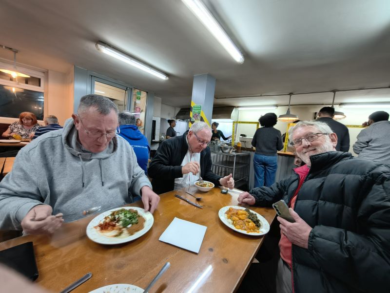 Colin Woodbridge, John Higgins and Dave Holt